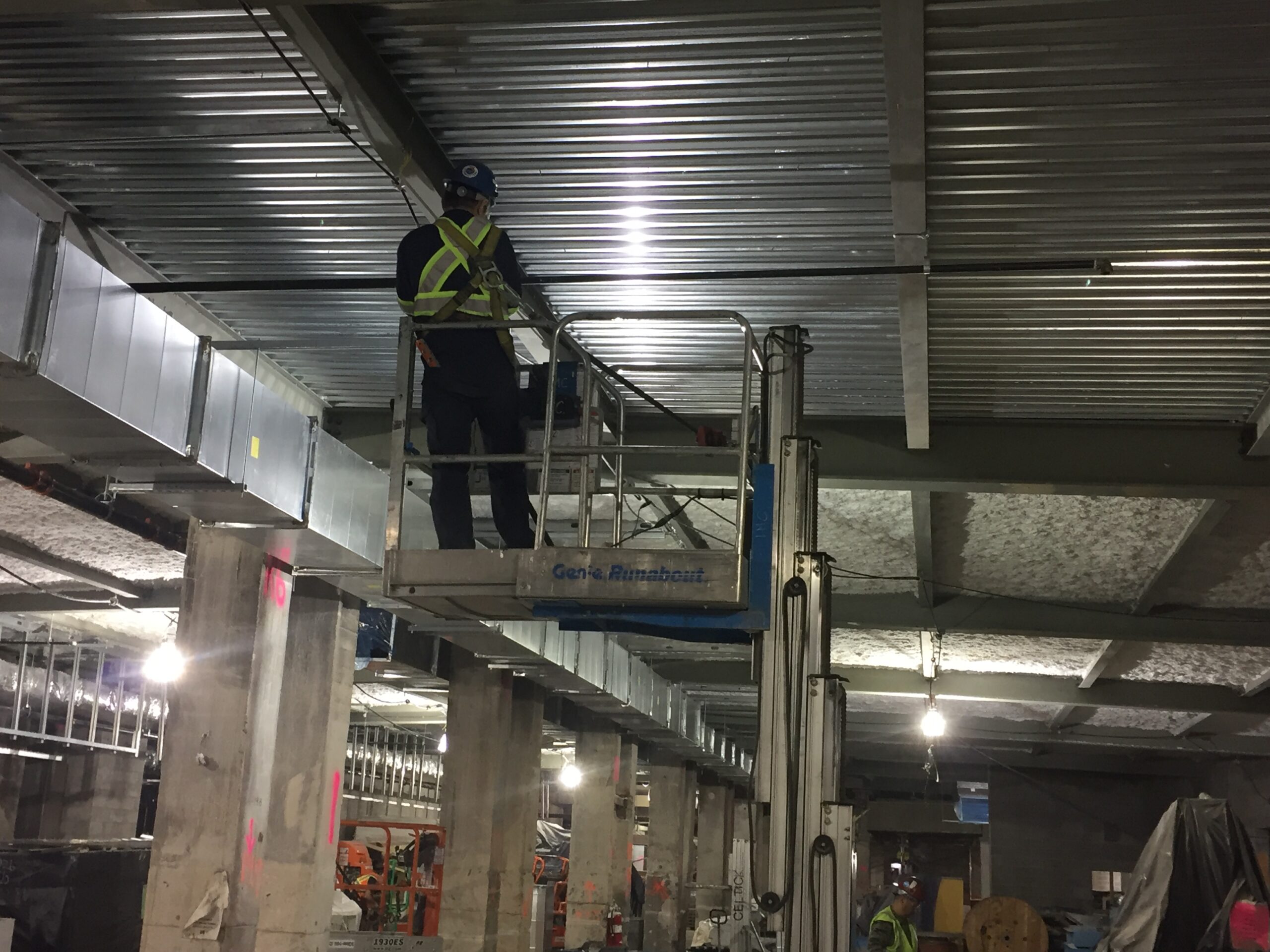 Sprinkler installation